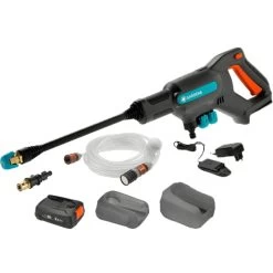 GARDENA Akku-Mitteldruckreiniger AquaClean 24/18V P4A Set