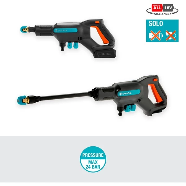 GARDENA Akku-Mitteldruckreiniger AquaClean 24/18V P4A Solo â Bild 3
