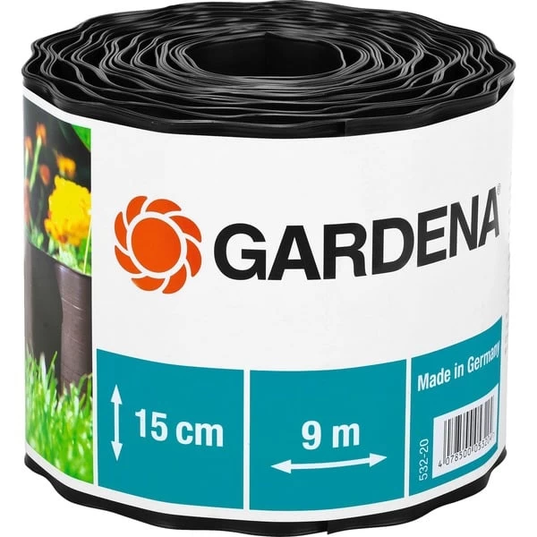 GARDENA Beeteinfassung, 15cm Hoch, Begrenzung