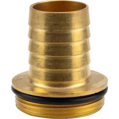 GARDENA Messing Schlauchverschraubung Mit Bund Und O-Ring, Schlauchstück