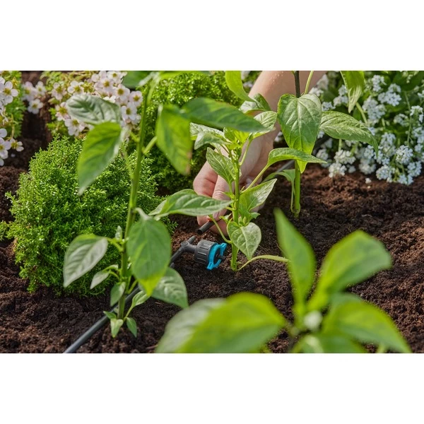 GARDENA Micro-Drip-System Regulierbarer Reihentropfer 1-8 L/h, Druckkompensierend – Bild 3