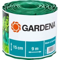 GARDENA Raseneinfassung, 15cm Hoch, Begrenzung