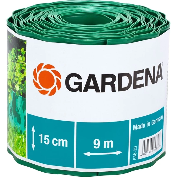 GARDENA Raseneinfassung, 15cm Hoch, Begrenzung