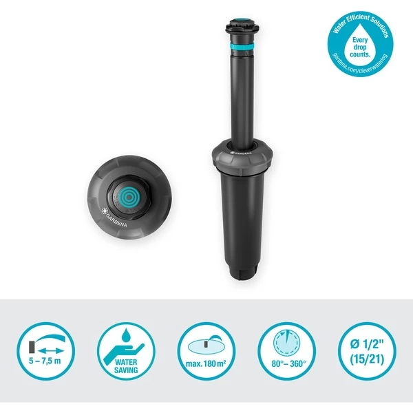 GARDENA Sprinklersystem Versenkregner MD180 – Bild 6