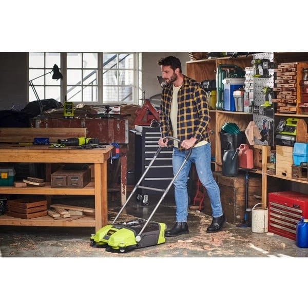 Ryobi Akku-Kehrmaschine R18SW3-0, 18Volt – Bild 3